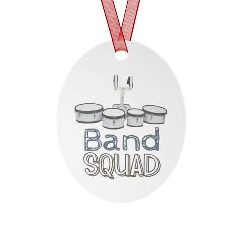 Band Squad - Quads/Tenors - Metal Ornament