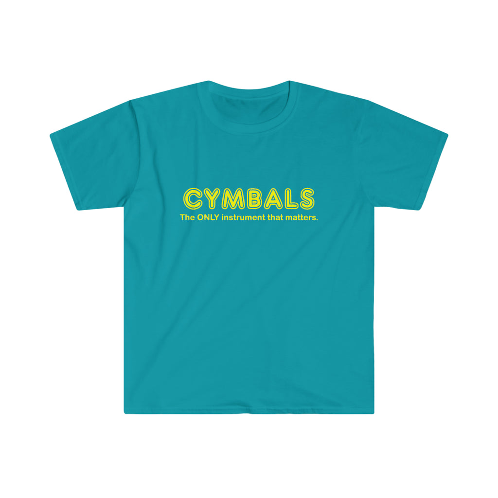 Cymbals - Only 2 - Unisex Softstyle T-Shirt