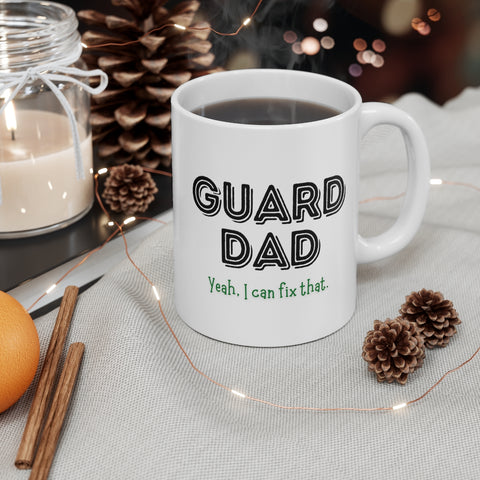 Guard Dad - Yeah - 11oz White Mug