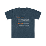 Band Mom Definition - Orange - Unisex Softstyle T-Shirt