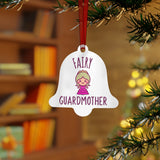 Color Guard Mom - Fairy Guardmother - Metal Ornament