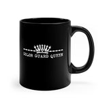 Color Guard Queen - Crown 3 - 11oz Black Mug