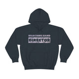 Marching Band Director - Gray Notes - Hoodie