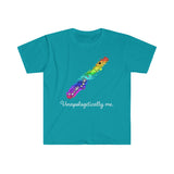 Unapologetically Me - Rainbow - Piccolo - Unisex Softstyle T-Shirt