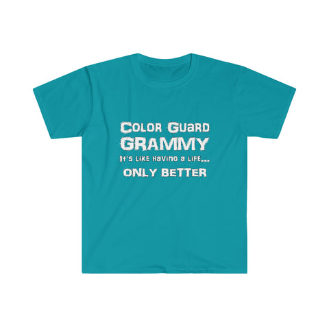 Color Guard Grammy - Life - Unisex Softstyle T-Shirt