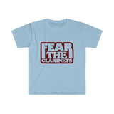 Fear The Clarinets - Maroon - Unisex Softstyle T-Shirt