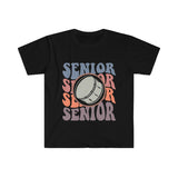 Senior Retro - Bass Drum - Unisex Softstyle T-Shirt