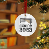 Senior 2023 - Black Lettering - Marimba - Metal Ornament