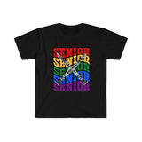 Senior Rainbow - Clarinet - Unisex Softstyle Tee