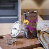 Peace, Love, Baritone - Suave Acrylic Cup