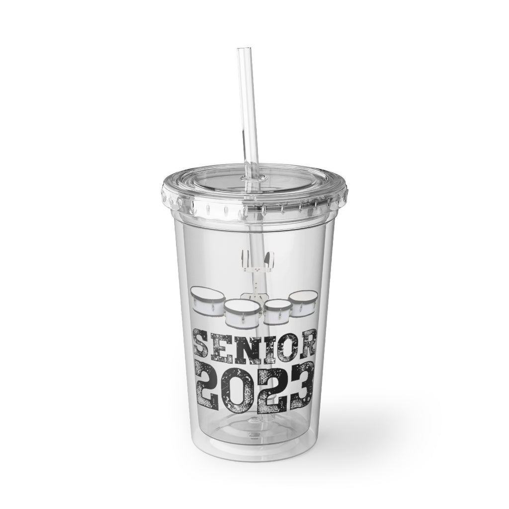 Senior 2023 - Black Lettering - Tenors/Quads - Suave Acrylic Cup