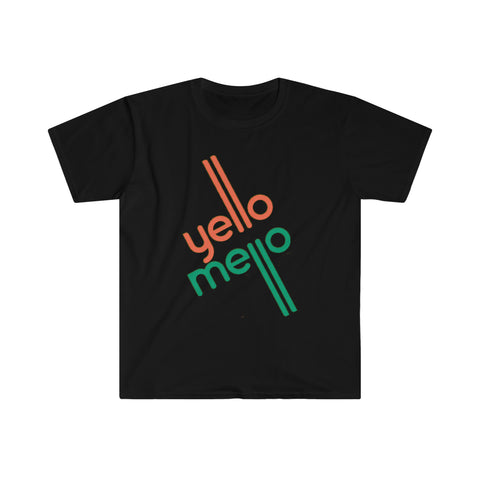 Mellophone - Yello Mello - Orange - Unisex Softstyle T-Shirt