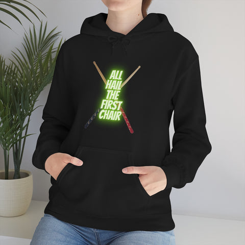 All Hail The First Chair - Drumsticks -  Hoodie