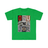 Drum Major - Artsy Alphabet - Unisex Softstyle T-Shirt