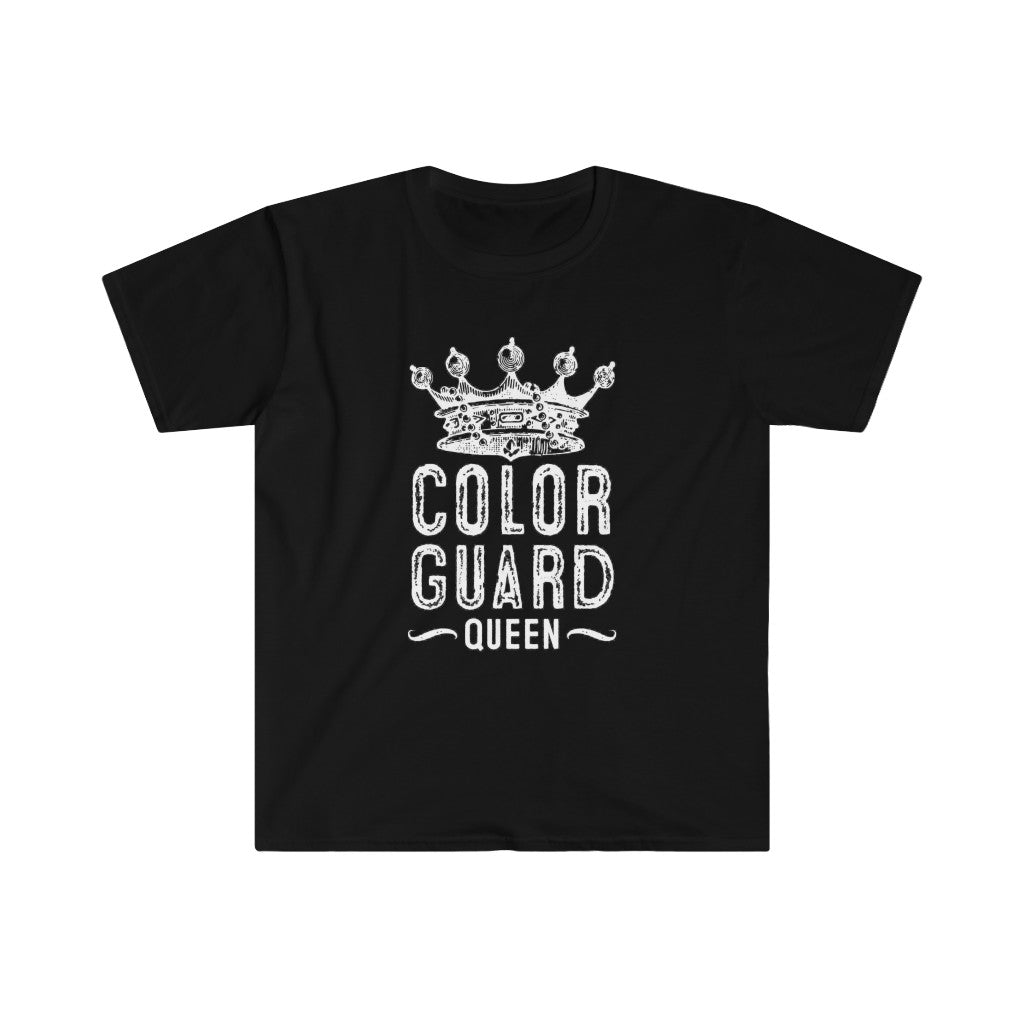 Color Guard Queen - Crown - Unisex Softstyle T-Shirt