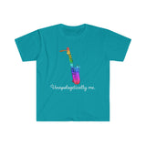 Unapologetically Me - Rainbow - Bari Sax - Unisex Softstyle T-Shirt