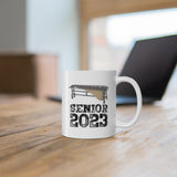 Senior 2023 - Black Lettering - Marimba - 11oz White Mug