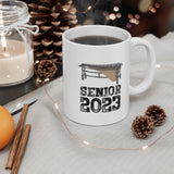 Senior 2023 - Black Lettering - Marimba - 11oz White Mug