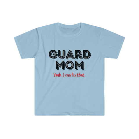 Guard Mom - Yeah - Unisex Softstyle T-Shirt