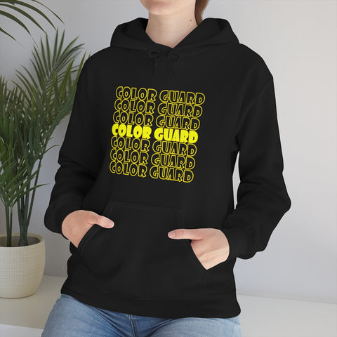 Color Guard - Retro - Yellow - Hoodie