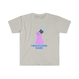 Meowching Band 4 - Unisex Softstyle T-Shirt