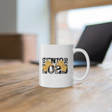 Senior 2023 - Black Lettering - Color Guard - 11oz White Mug
