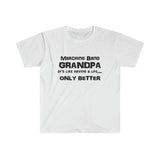 Marching Band Grandpa - Life - Unisex Softstyle T-Shirt
