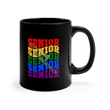 Senior Rainbow - Trombone - 11oz Black Mug