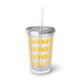 Vintage Yellow Cloud - Tenor Sax - Suave Acrylic Cup - Pattern