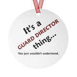 Guard Director Thing 2 - Metal Ornament