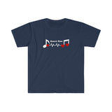 Guard Mom - Heartbeat - Unisex Softstyle T-Shirt
