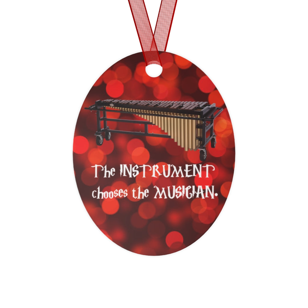 Instrument Chooses - Marimba 2 - Metal Ornament