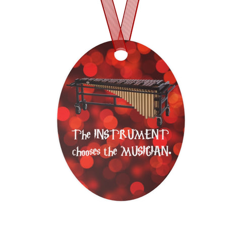 Instrument Chooses - Marimba 2 - Metal Ornament