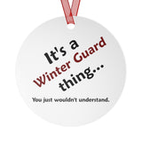 Winter Guard Thing 2 - Metal Ornament