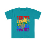 Senior Rainbow - French Horn - Unisex Softstyle T-Shirt