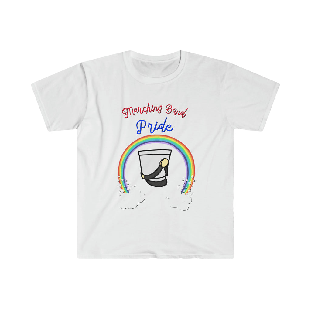 Marching Band - Pride - Rainbow - Unisex Softstyle T-Shirt