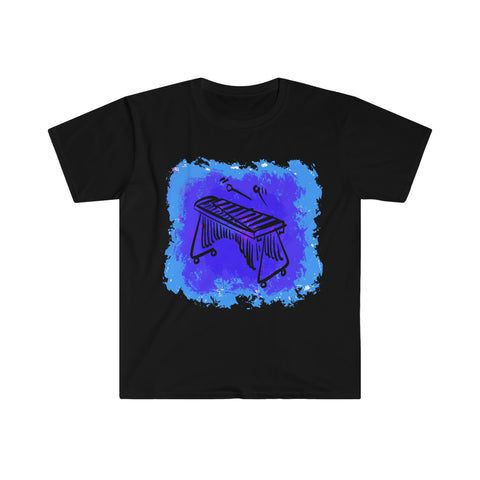 Vintage Blue Cloud - Marimba - Unisex Softstyle T-Shirt