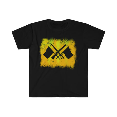 Vintage Yellow Cloud - Color Guard - Unisex Softstyle T-Shirt