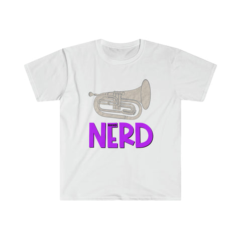 Band Nerd - Baritone - Unisex Softstyle T-Shirt