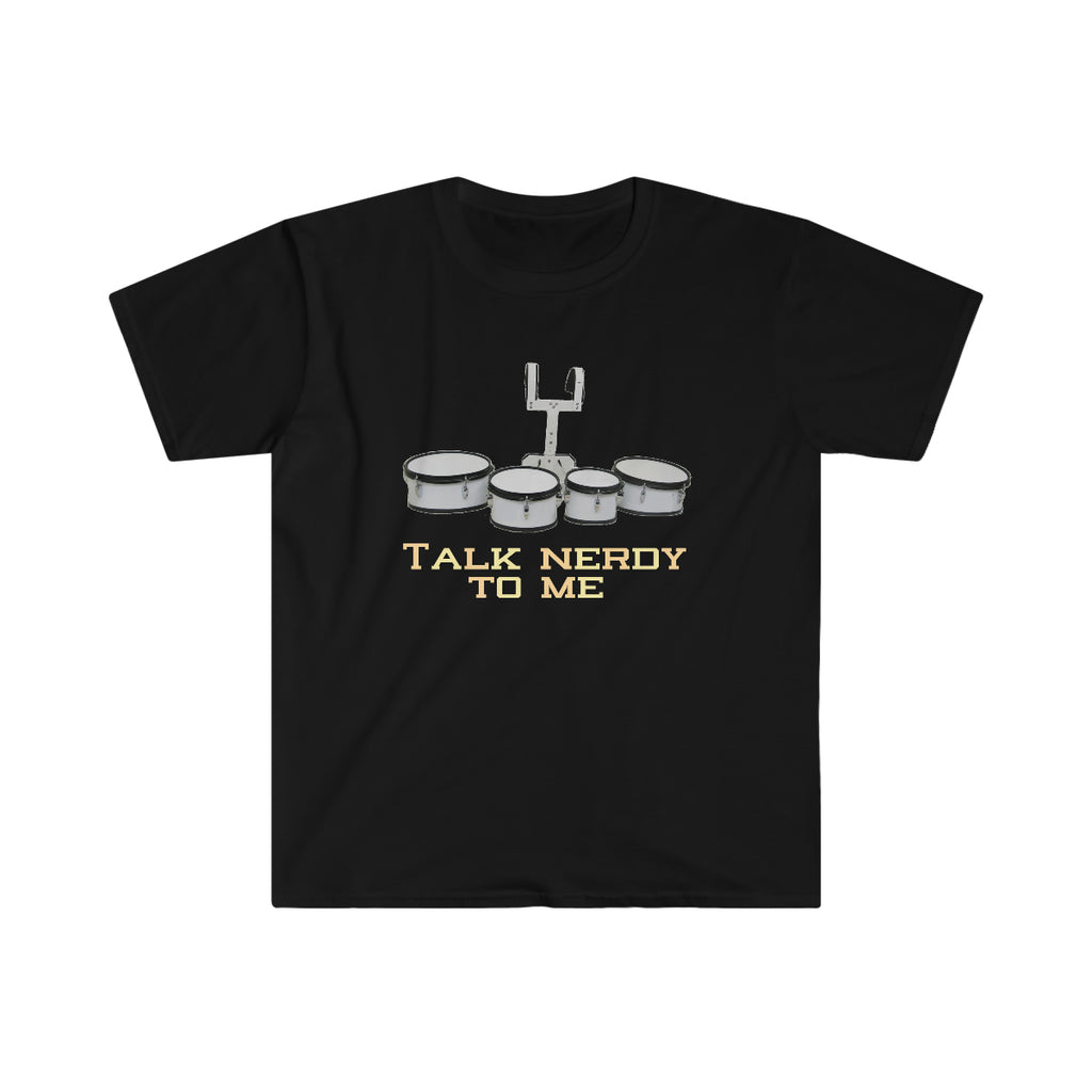 Talk Nerdy To Me - Quads/Tenors - Unisex Softstyle T-Shirt