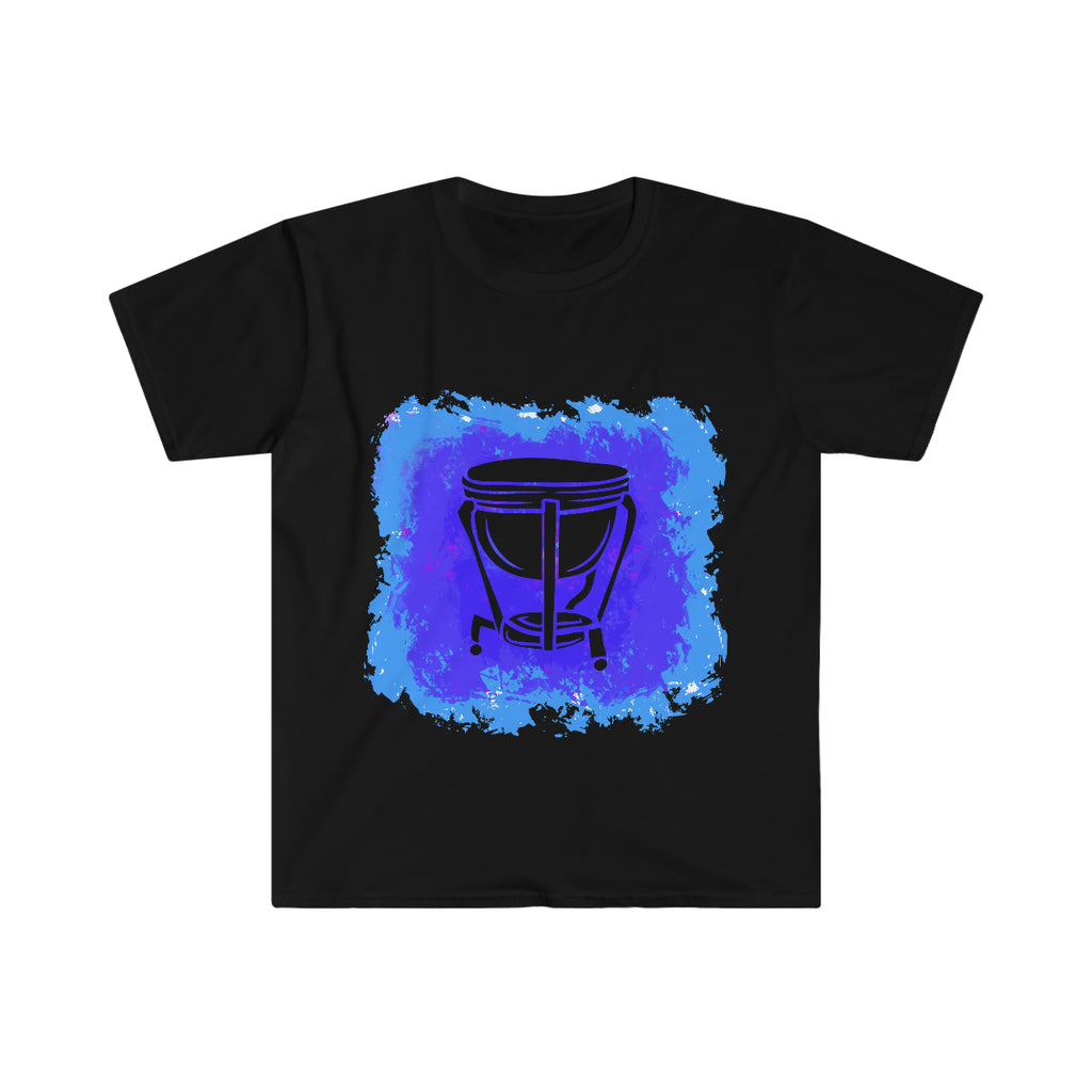 Vintage Blue Cloud - Timpani - Unisex Softstyle T-Shirt