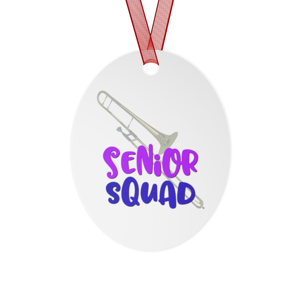 Senior Squad - Trombone - Metal Ornament
