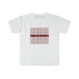 Percussionist - Retro - Maroon - Unisex Softstyle T-Shirt