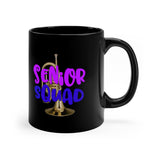 Senior Squad - Mellophone - 11oz Black Mug