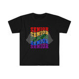 Senior Rainbow - Color Guard 3 - Unisex Softstyle T-Shirt