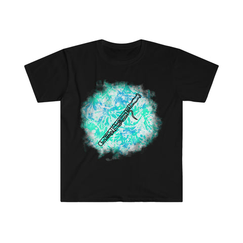 Vintage Turquoise Cloud - Bassoon - Unisex Softstyle T-Shirt