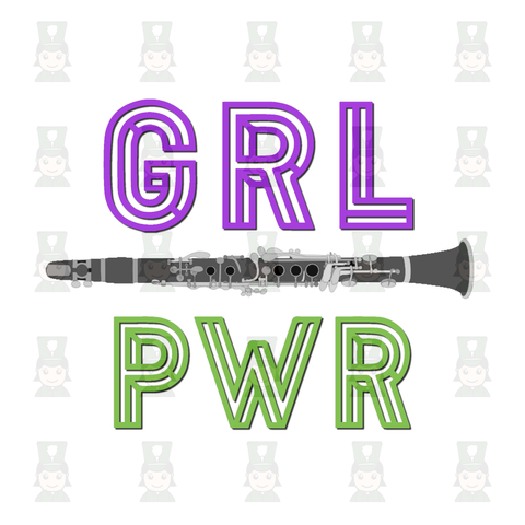 GRL PWR - Clarinet - Digital Download
