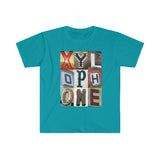 Xylophone - Artsy Alphabet - Unisex Softstyle T-Shirt