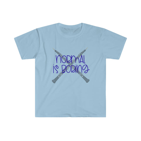 Normal Is Boring - Oboe - Unisex Softstyle T-Shirt