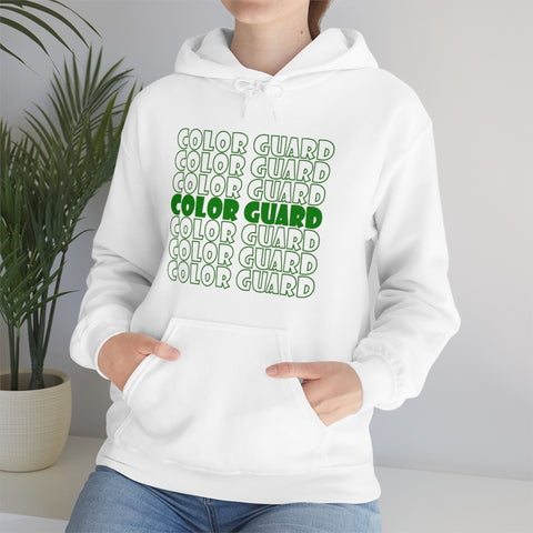 Color Guard - Retro - Green - Hoodie